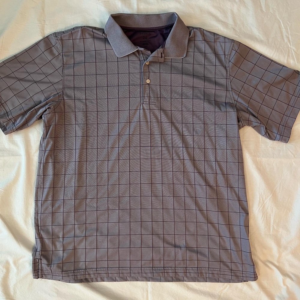 George men’s short sleeve collared shirt